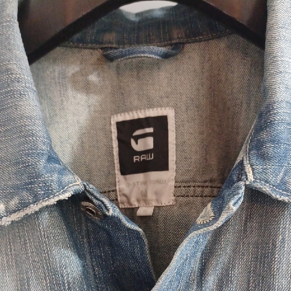 G-Star Light Blue Denim Jacket - Picture 2 of 4